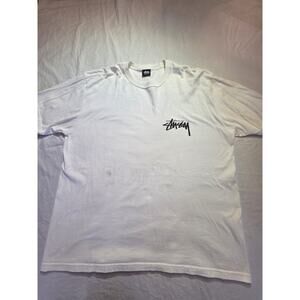 Stussy Workshop white Men's Short Sleeve T-Shirt Size XL